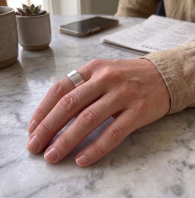 Customer wearing Zennory ring